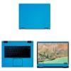 Decalrus - Protective Decal for Lenovo Yoga ChromeBook C630 (15.6" Screen) Laptop LITE Blue Carbon Fiber Skin case Cover wrap CFlenovoYOGAchrmbk_C360LiteBlue view 1