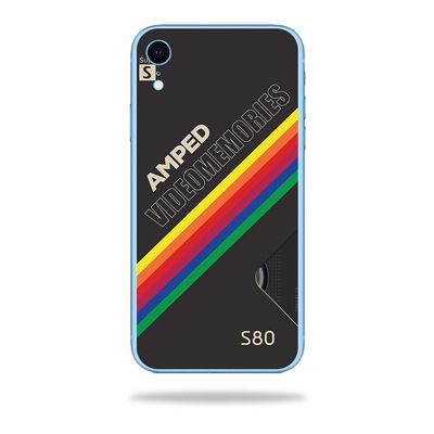 MightySkins Skin Compatible with Apple iPhone XR - Video Memories | Protective, Durable, and Unique Vinyl Decal wrap Cover | Easy to Apply, Remove, and Change Styles | Made in The USA