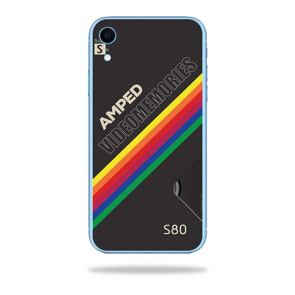 MightySkins Skin Compatible with Apple iPhone XR - Video Memories | Protective, Durable, and Unique Vinyl Decal wrap Cover | Easy to Apply, Remove, and Change Styles | Made in The USA
