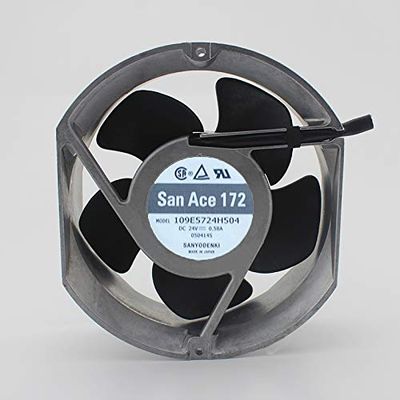109E5724H504 17251 24V 0.58A 172 * 150 * 51 17CM Inverter Fan 6 Month Warranty 3wire Leading Out