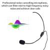Eboxer Portable Mini 3.5mm Jack Head Mounted Headset Microphone with Flexible Wired Boom for Voice Amplifier Speaker Karaoke Computer view 3