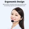 Eboxer Portable Mini 3.5mm Jack Head Mounted Headset Microphone with Flexible Wired Boom for Voice Amplifier Speaker Karaoke Computer view 4