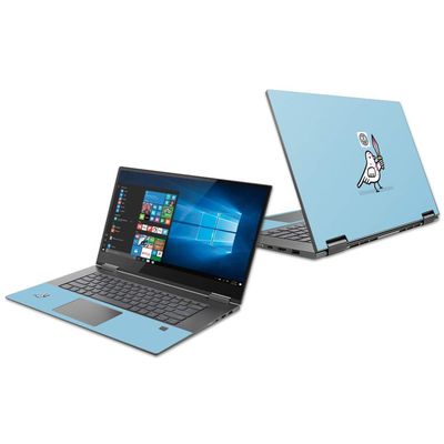 MightySkins Skin Compatible With Lenovo Yoga 730 15" (2018) - Peace By Force | Protective, Durable, and Unique Vinyl Decal wrap cover | Easy To Apply, Remove, and Change Styles | Made in the USA