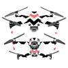 MightySkins Skin Compatible with DJI Mavic 2 Pro or Zoom - Black Pink Chevron | Protective, Durable, and Unique Vinyl Decal wrap Cover | Easy to Apply, Remove, and Change Styles | Made in The USA view 1
