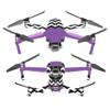 MightySkins Skin Compatible with DJI Mavic 2 Pro or Zoom - Purple Chevron | Protective, Durable, and Unique Vinyl Decal wrap Cover | Easy to Apply, Remove, and Change Styles | Made in The USA view 1