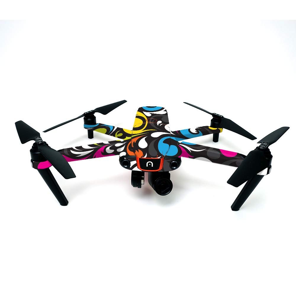 MightySkins Skin Compatible with Autel Robotics Evo - Swirly | Protective, Durable, and Unique Vinyl Decal wrap Cover | Easy to Apply, Remove, and Change Styles | Made in The USA