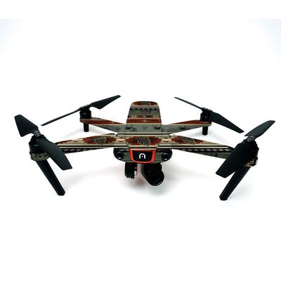 MightySkins Skin Compatible with Autel Robotics Evo - Cabin Stripes | Protective, Durable, and Unique Vinyl Decal wrap Cover | Easy to Apply, Remove, and Change Styles | Made in The USA