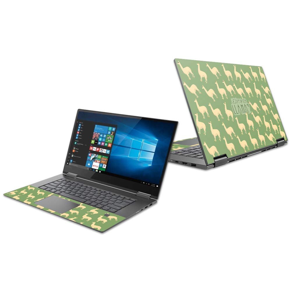 MightySkins Skin Compatible With Lenovo Yoga 730 15" (2018) - Llama | Protective, Durable, and Unique Vinyl Decal wrap cover | Easy To Apply, Remove, and Change Styles | Made in the USA