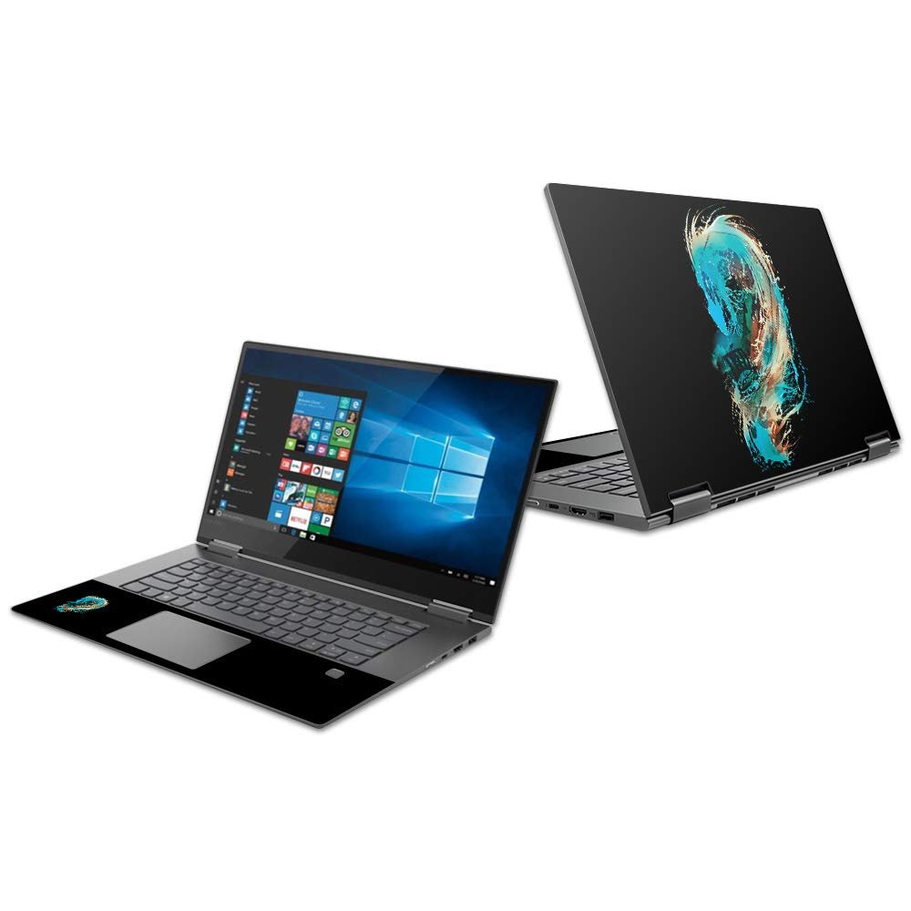 MightySkins Skin Compatible with Lenovo Yoga 730 15" (2018) - Big Wave | Protective, Durable, and Unique Vinyl Decal wrap Cover | Easy to Apply, Remove, and Change Styles | Made in The USA