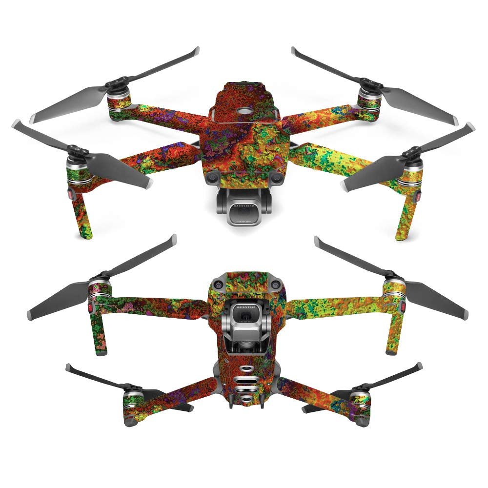 MightySkins Skin Compatible with DJI Mavic 2 Pro or Zoom - Rust | Protective, Durable, and Unique Vinyl Decal wrap Cover | Easy to Apply, Remove, and Change Styles | Made in The USA
