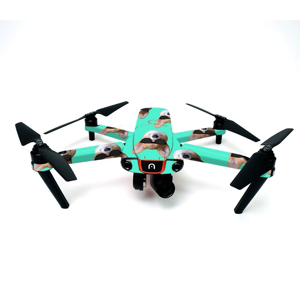 MightySkins Skin Compatible with Autel Robotics Evo - Cool Corgi | Protective, Durable, and Unique Vinyl Decal wrap Cover | Easy to Apply, Remove, and Change Styles | Made in The USA