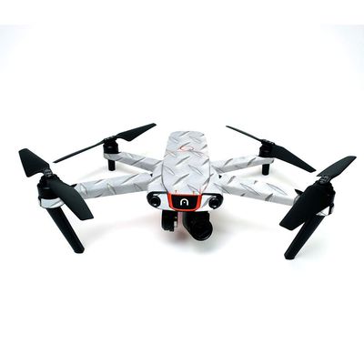 MightySkins Skin Compatible with Autel Robotics Evo - Diamond Plate | Protective, Durable, and Unique Vinyl Decal wrap Cover | Easy to Apply, Remove, and Change Styles | Made in The USA