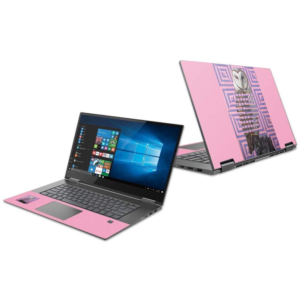 MightySkins Skin Compatible with Lenovo Yoga 730 15" (2018) - Owl Maze | Protective, Durable, and Unique Vinyl Decal wrap Cover | Easy to Apply, Remove, and Change Styles | Made in The USA