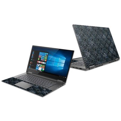 MightySkins Skin Compatible with Lenovo Yoga 730 15" (2018) - Compass Tile | Protective, Durable, and Unique Vinyl Decal wrap Cover | Easy to Apply, Remove, and Change Styles | Made in The USA