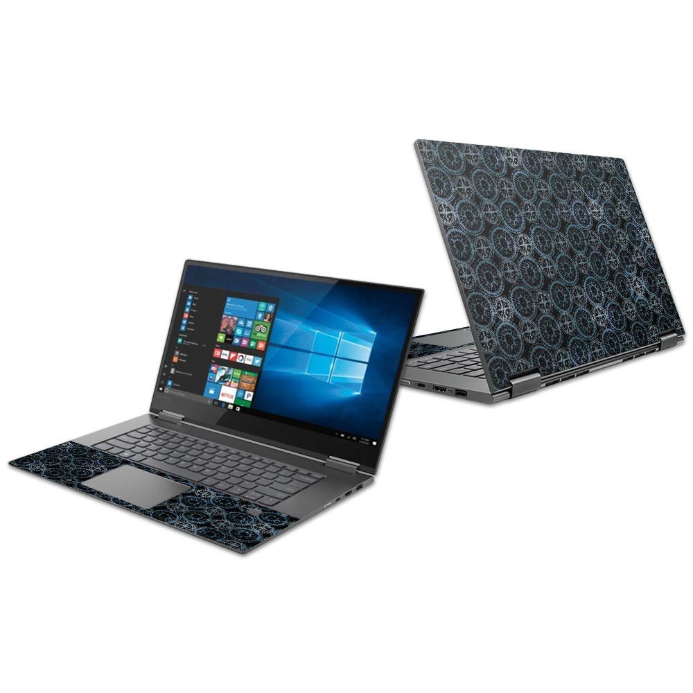 MightySkins Skin Compatible with Lenovo Yoga 730 15" (2018) - Compass Tile | Protective, Durable, and Unique Vinyl Decal wrap Cover | Easy to Apply, Remove, and Change Styles | Made in The USA