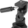 BARSKA AF13270 Heavy Duty Table Top Tripod for Cameras, Binoculars, Spotting Scopes, and More, Black, One Size, Adjustable Height Min-Max: 10.25" - 14" view 3
