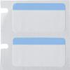 Brady Color Polyester Label - Lab Identification Labels - Compatible with BMP51 Label Printer - 1 in. Width, 0.5 in. Height - Blue view 2