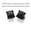 YMDK Wholesales Authentic Cherry mx Switch 3 pin Mechanical Keyboard Brown Blue red White Clear Silver Switches (88 pcs, Black 3 pin) view 2