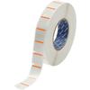 Brady Color Polyester Label - Lab Identification Labels - Compatible with i5100, i7100, IP and PR Plus Label Printer - 1 in. Width, 1 in. Height - Orange view 1