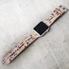 Lavender Series Apple Watch Band Series 5, 38mm 40mm 42mm 44mm,Series 4 Series 3 Series 2 Series 1,Hand-Stitched Handmade Apple Watch Leather view 2