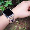 Lavender Series Apple Watch Band Series 5, 38mm 40mm 42mm 44mm,Series 4 Series 3 Series 2 Series 1,Hand-Stitched Handmade Apple Watch Leather view 3