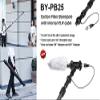 BOYA 3-Section Carbon Fiber Boompole with Internal XLR Cable 3.5' (1m) Collapsed to 8.2' (2.5m) Extended (BY-PB25) view 4