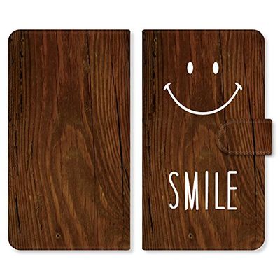 iPod touch6 Case Cover Notebook Type iPod Touch 6 i09 Smile Wood Grain Smartphone Cover Smartphone Case Notebook Case Notebook Cover touch6-tpi09