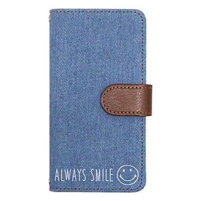 iPod touch6 case Cover Notebook Type iPod Touch 6#012 Denim Light Blue Always Smile Smartphone Cover Smartphone case Notebook case Notebook Cover touch6-tc012-lb11