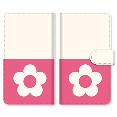iPod touch6 case Cover Notebook Type iPod Touch 6 h11 2TONES Flower Pink Smartphone Cover Smartphone case Notebook case Notebook Cover touch6-tph11