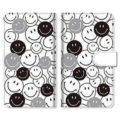 Jills Design iPod Touch 6 Case Cover Notebook Type iPod Touch 6 i05 Smile Pattern White Smartphone Cover Smartphone Case Notebook Cover Touch6-tpi05