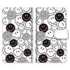Jills Design iPod Touch 6 Case Cover Notebook Type iPod Touch 6 i05 Smile Pattern White Smartphone Cover Smartphone Case Notebook Cover Touch6-tpi05 view 1