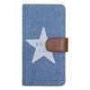 iPod touch6 case Cover Notebook Type ipad Touch 6#012 Denim Light Blue Star Smartphone Cover Smartphone case Notebook Cover touch6-tc012-lb06 view 1