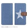iPod touch6 case Cover Notebook Type ipad Touch 6#012 Denim Light Blue Star Smartphone Cover Smartphone case Notebook Cover touch6-tc012-lb06 view 2