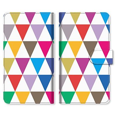 iPod touch6 case cover notebook type ipad touch 6 h18 colorful triangle smartphone cover smartphone case notebook case notebook cover touch6-tph18