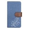 (Jills Design) iPod touch6 case Cover Notebook Type iPod Touch 6#012 Denim Light Blue Swirl Smartphone Cover Smartphone case Notebook case Notebook Cover touch6-tc012-lb05 view 1