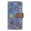 iPod touch6 case Cover Notebook Type iPod Touch 6#012 Denim Light Blue Badge Smartphone Cover Smartphone case Notebook case Notebook Cover touch6-tc012-lb15 view 1