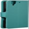 docomo arrows NX F-01J case cover notebook type arrows #011 smooth turquoise green smartphone cover smartphone case notebook case notebook cover f01j-tc011-gn view 2