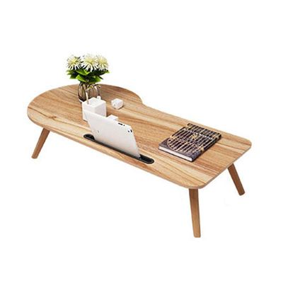Desk for Small Spaces Laptop Table Simple Folding Mini Desk Writing Desk Dormitory Bracket Notebook Table MDF Material Desk for Sofa/Bedroom/Overbed