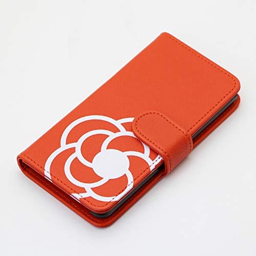 iPod touch6 case Cover Notebook Type iPod Touch 6#005 Orange Camellia Pattern Smartphone Cover Smartphone case Wallet case Notebook Cover touch6-tc005-orc