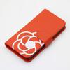 iPod touch6 case Cover Notebook Type iPod Touch 6#005 Orange Camellia Pattern Smartphone Cover Smartphone case Wallet case Notebook Cover touch6-tc005-orc view 1
