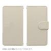 docomo arrows NX F-02H case cover notebook type arrows #011 smooth vanilla white smartphone cover smartphone case notebook case notebook cover f02h-tc011-wt view 3