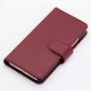 Android One 507SH Softbank AQUOS ea 606SH Case Cover Notebook Type #011 Smooth Maroon Smartphone Cover Smartphone Case Notebook Case Notebook Cover 507sh-tc011-ma view 2