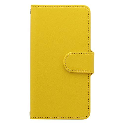 Android One S2 Softbank DIGNO G 601KC Case Cover Notebook Type Android One Digno #011 Smooth Bright Yellow Smartphone Cover Smartphone Case Notebook Case Notebook Cover 601kc-tc011-yl