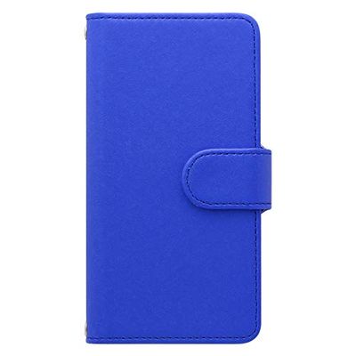 Android One S3 Case Cover Notebook Type Android One S3 #011 Smooth Marine Blue Smartphone Cover Smartphone Case Notebook Case Notebook Cover s3-tc011-bl