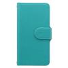 Android One X2 Case Cover Notebook Type Android One X2 #011 Smooth Turquoise Green Smartphone Cover Smartphone Case Notebook Case Notebook Cover x2-tc011-gn view 1