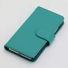 Android One X2 Case Cover Notebook Type Android One X2 #011 Smooth Turquoise Green Smartphone Cover Smartphone Case Notebook Case Notebook Cover x2-tc011-gn view 2
