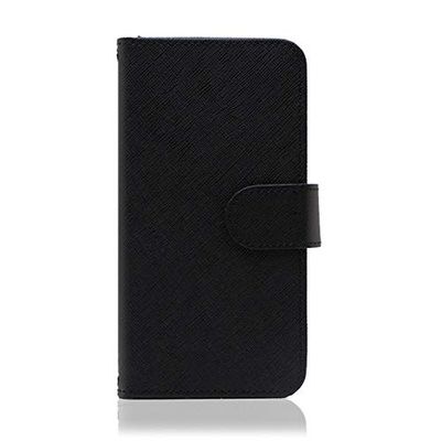 Aquos SH-02H Dm-01h Shv33 503sh Case Cover # 005 Black Smartphone Case Diary Case Diary Cover sh02h  TC005  BK