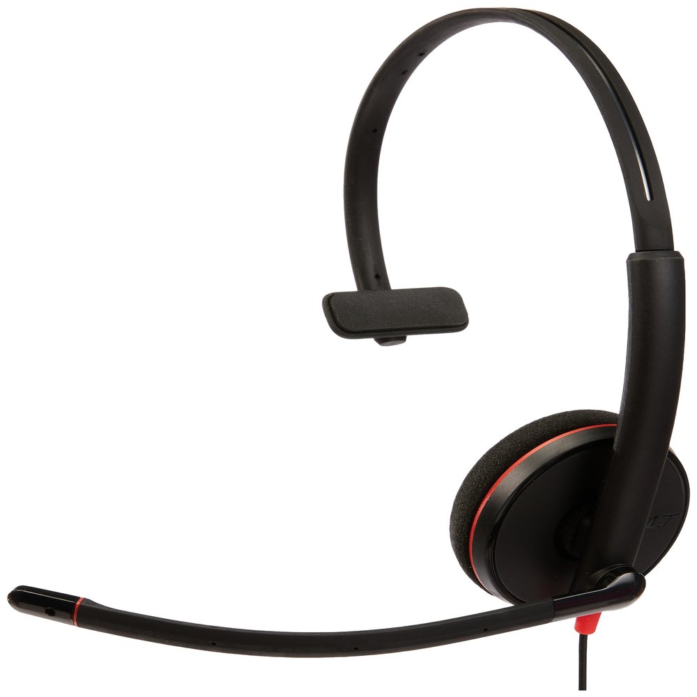 Plantronics Blackwire C3210 Mono USB-C Headset - Black