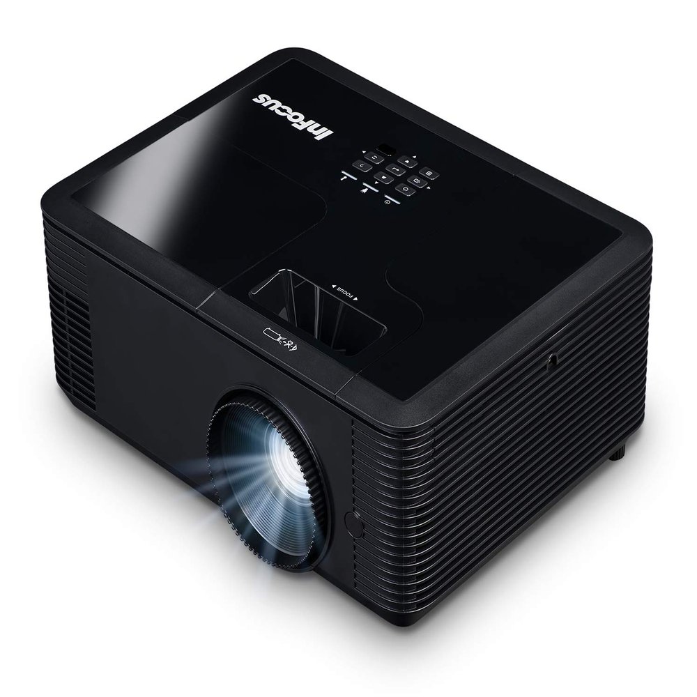 InFocus IN2136 DLP WXGA 4500 Lumens, 1.3X Zoom, 3X HDMI, VGA, 3D and Wi-Fi Ready TechStation Projector