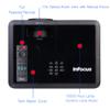 InFocus IN2136 DLP WXGA 4500 Lumens, 1.3X Zoom, 3X HDMI, VGA, 3D and Wi-Fi Ready TechStation Projector view 3